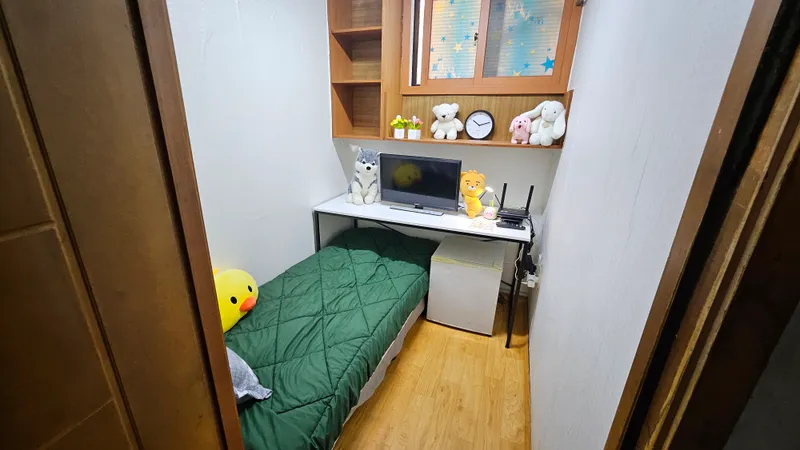 Micro-Studio in Yangcheon, Seoul — 4m², sleeps 1